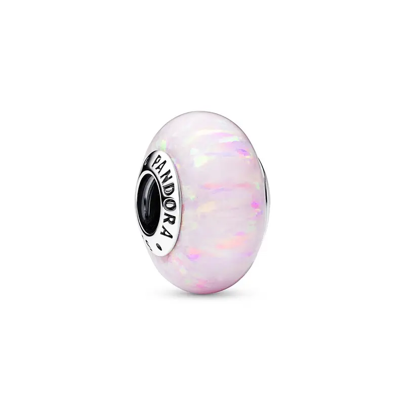 Pandora Opaalroze bedel zilver 791691C03