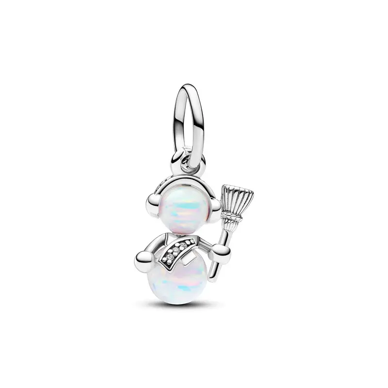 Pandora Opalescent Sneeuwpop Hangende Bedel zilver 792981C01