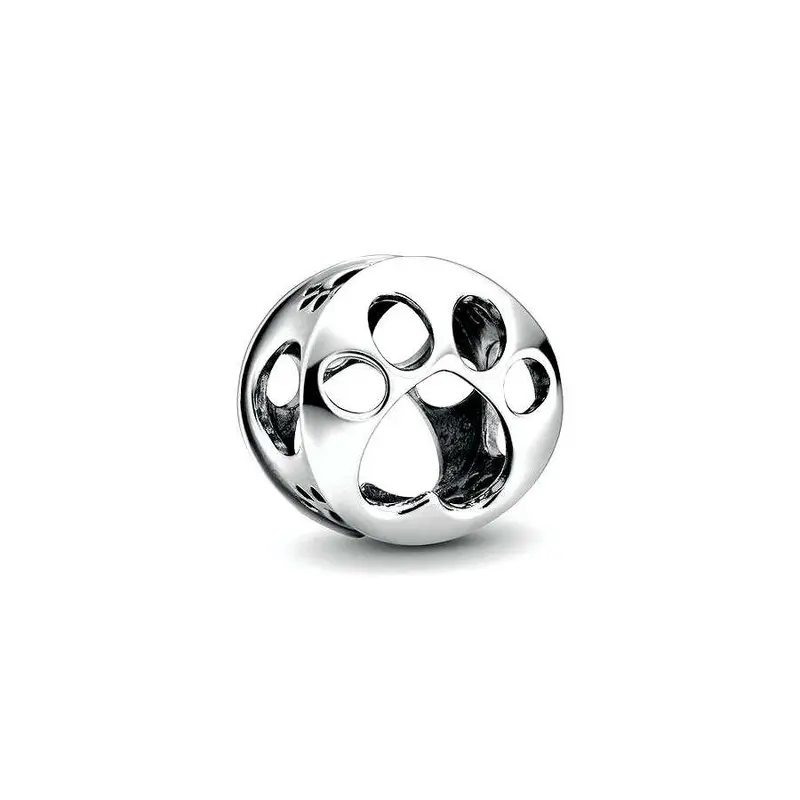 Pandora Opengewerkte Pootafdruk Bedel zilver 798869C00