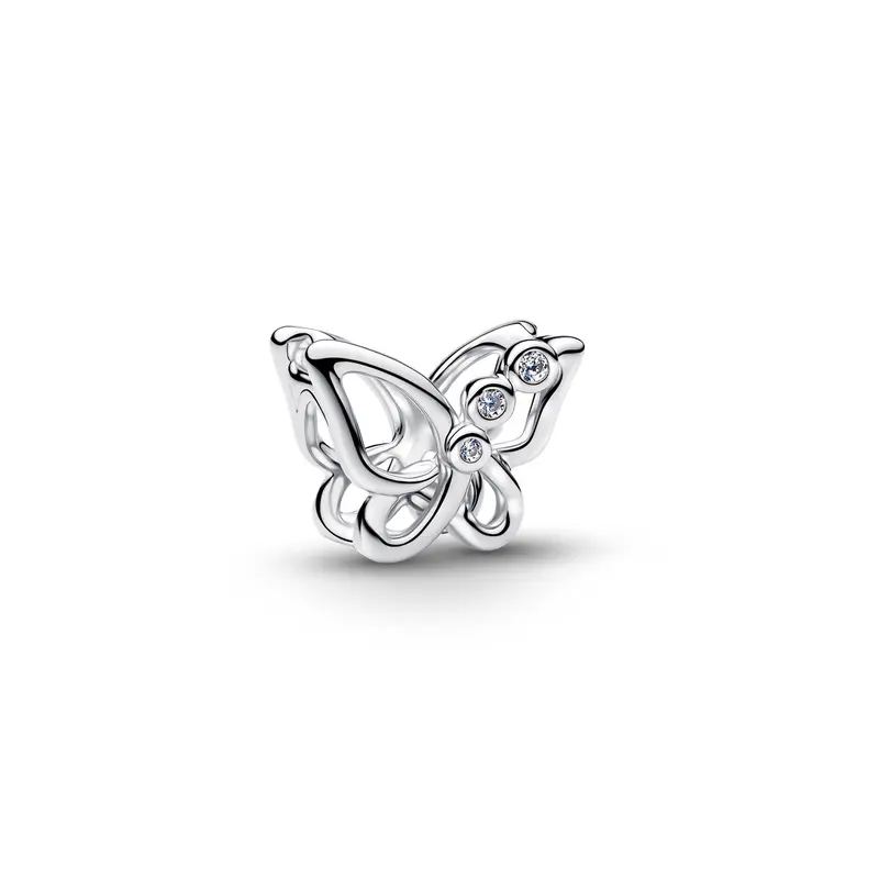 Pandora Opengewerkte Vlinder Bedel zilver 794369C01