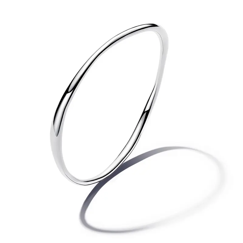 Pandora Organisch Gevormde Bangle zilver 593317C00