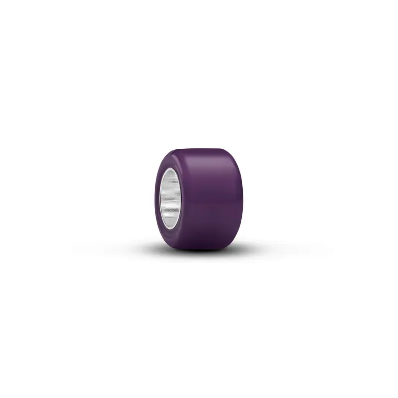 Pandora Paars Muranoglas Minibedel zilver 794773C03