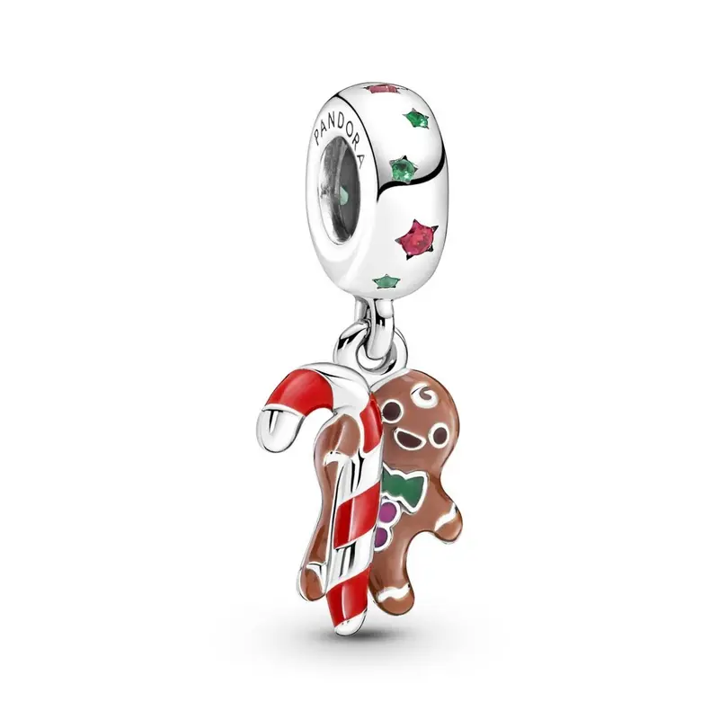 Pandora Peperkoekmannetje Hangende Bedel zilver 799637C01