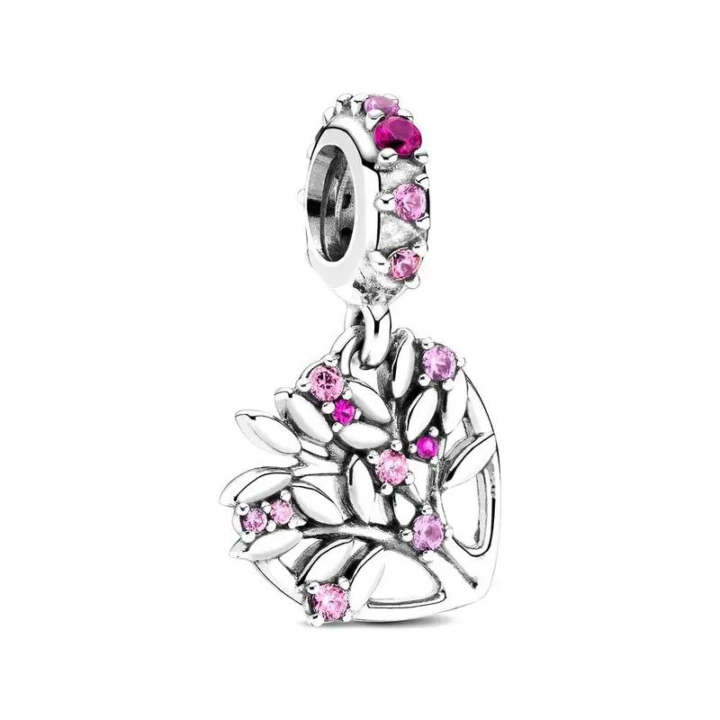 Pandora Pink Heart Bedel zilver 799153C01