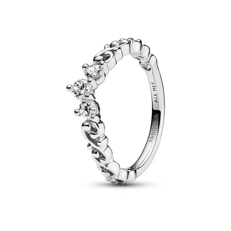 Pandora Regal Swirl Tiara Ring zilver 192232C01
