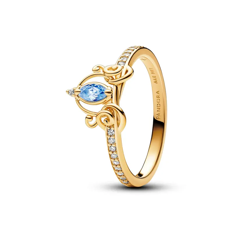 Pandora Ring Disney Assepoesters koets goudverguld 163059C01