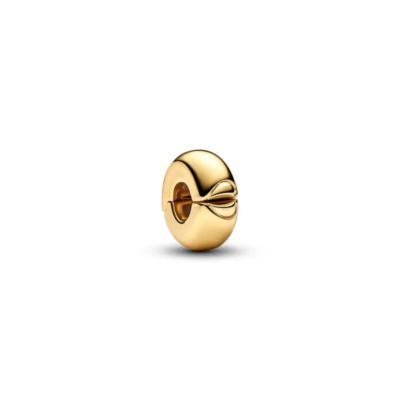 Pandora Ronde Clip Bedel goudverguld 763678C00