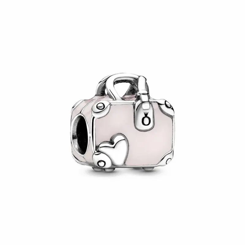 Pandora Roze Reistas Bedel zilver 798063EN124