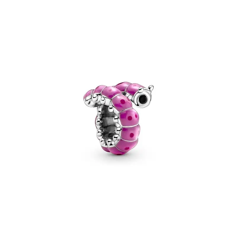 Pandora Schattige Opgerolde Rups Bedel zilver 790762C01