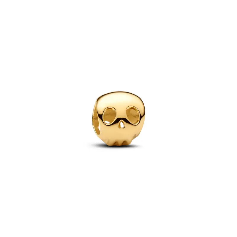 Pandora Schedel Mini Bedel goudverguld 764518C00