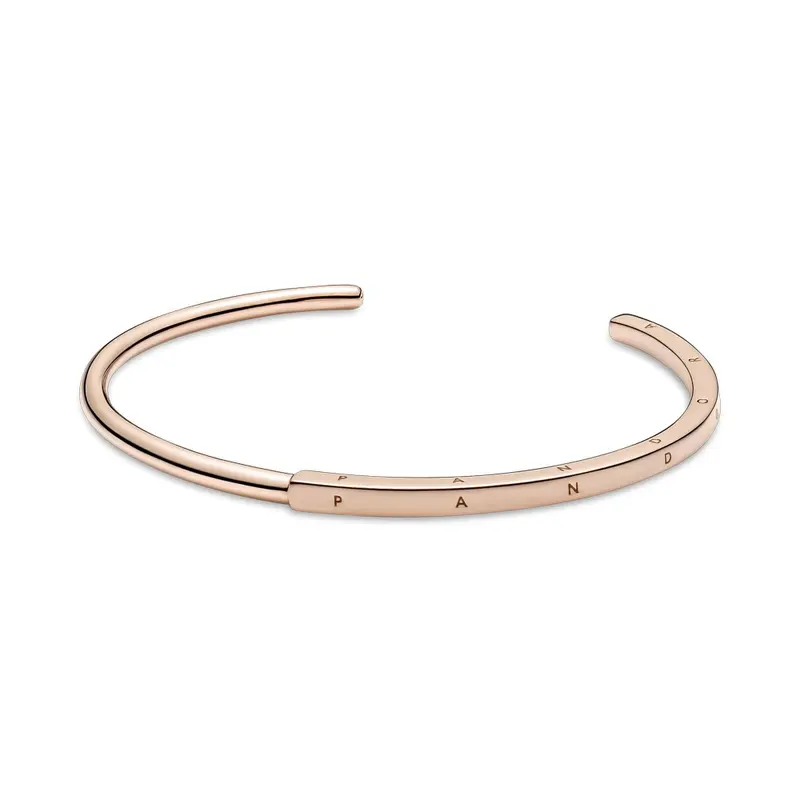 Pandora Signature I D Bangle roségoudverguld 589493C00