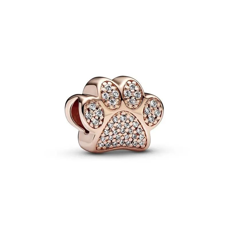 Pandora Sparkling Paw Print Bedel roségoudverguld 781714C01