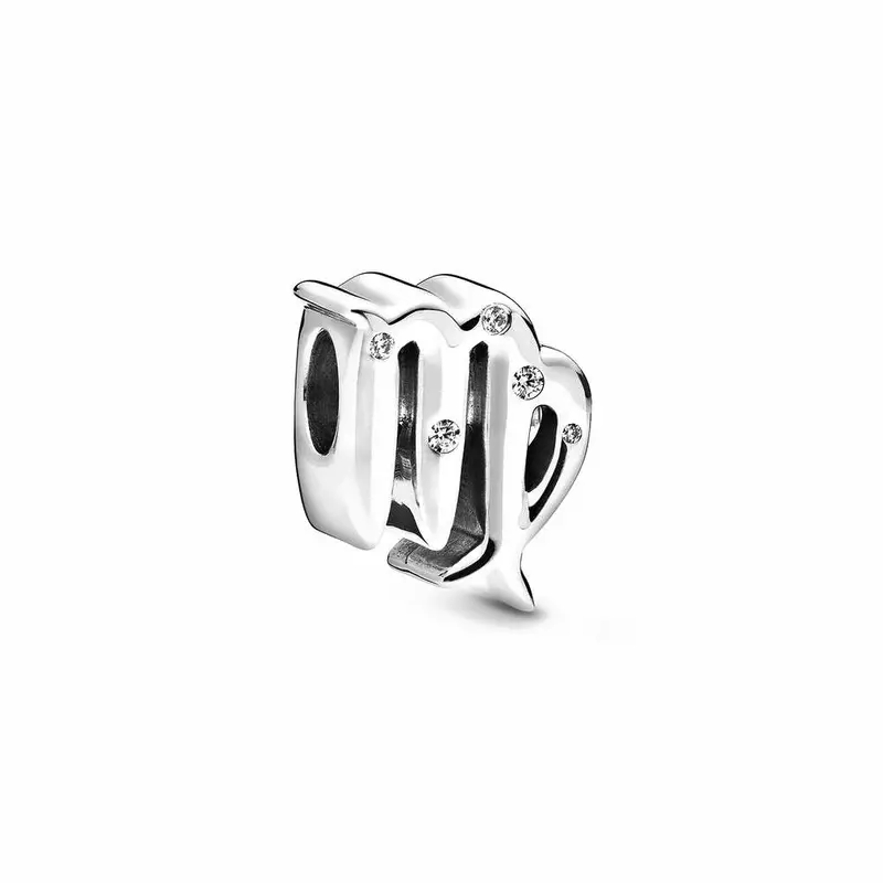Pandora Sprankelende Maagd Dierenriem Bedel zilver 798417C01