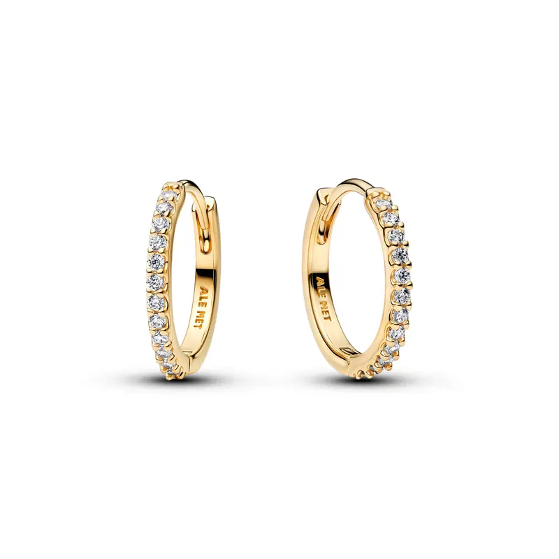 Pandora Sprankelende Mini Oorringen goudverguld 264649C01