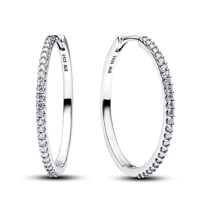 Pandora Sprankelende Oorringen zilver 294650C01