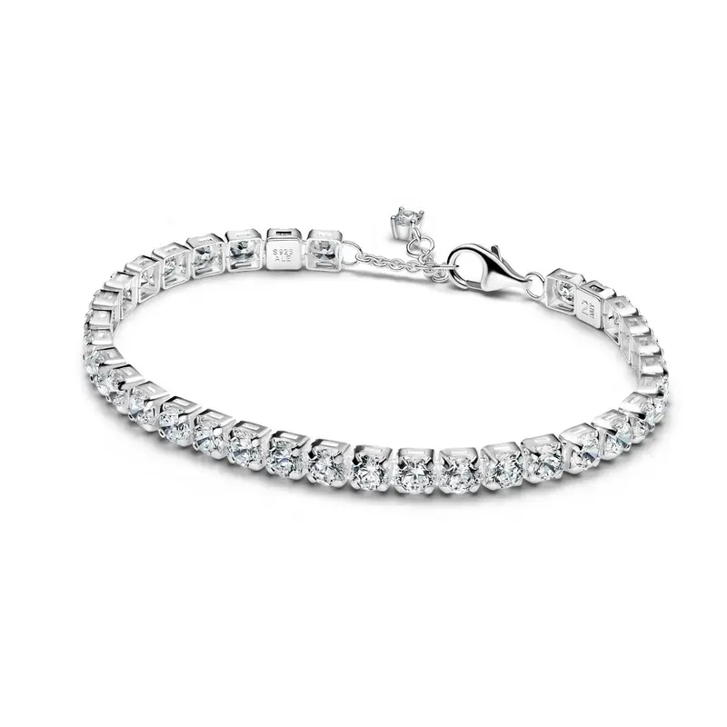 Pandora Sprankelende, opvallende tennisarmband zilver 593539C01