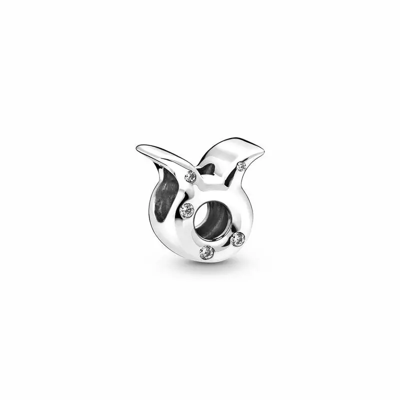 Pandora Sprankelende Stier Dierenriem Bedel zilver 798418C01