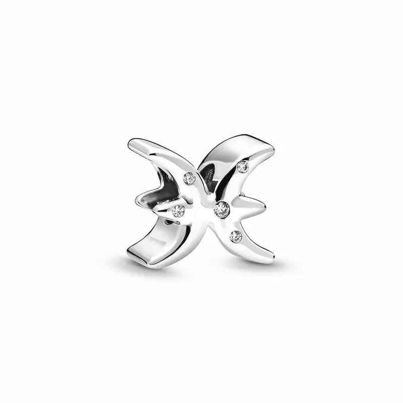 Pandora Sprankelende Vissen Dierenriem Bedel zilver 798426C01