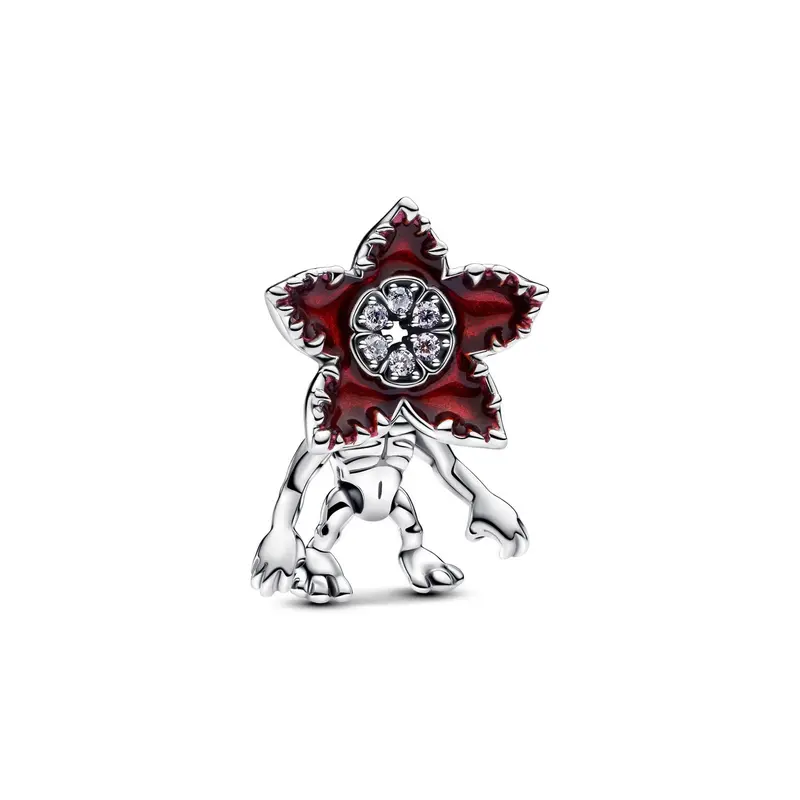 Pandora Stranger Things bedel met beweegbare Demogorgon zilver 793562C01