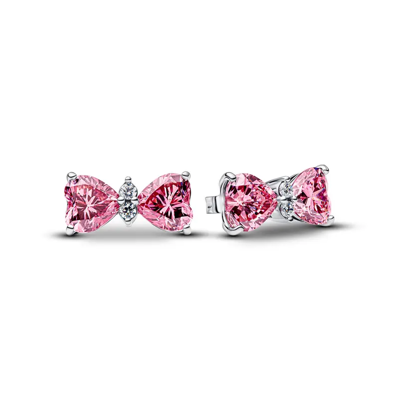Pandora Strik oorbellen zilver 294265C01
