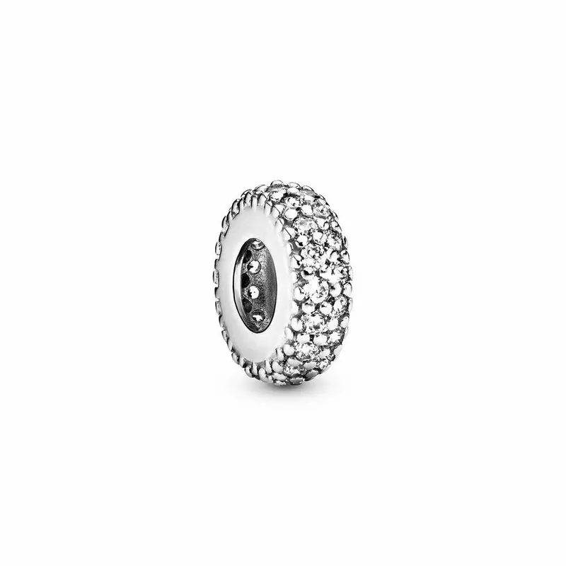 Pandora Transparante Sprankelende Spacer zilver 791359CZ