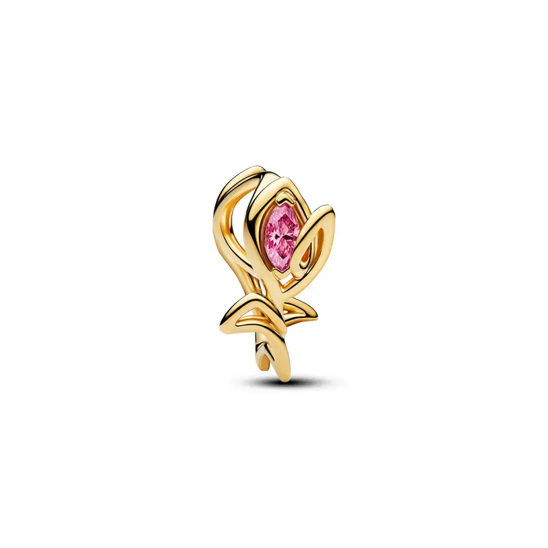 Pandora Tulp Opengewerkte Bedel goudverguld 764555C01
