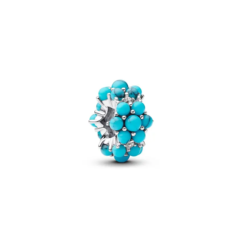 Pandora Turkooisblauwe Oceaan Bedel zilver 793897C02
