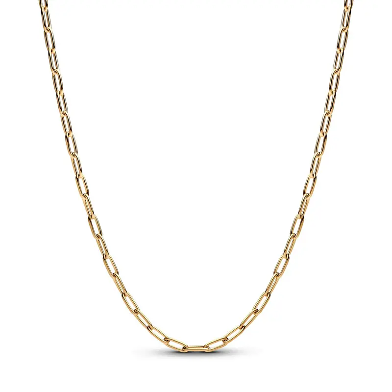 Pandora Verlengde schakelketting goudverguld 363416C00