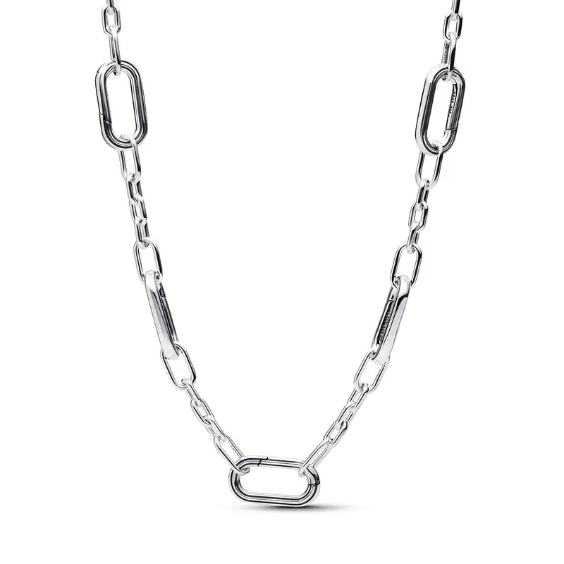 Pandora Vijf Schakels Halsketting zilver 393861C00