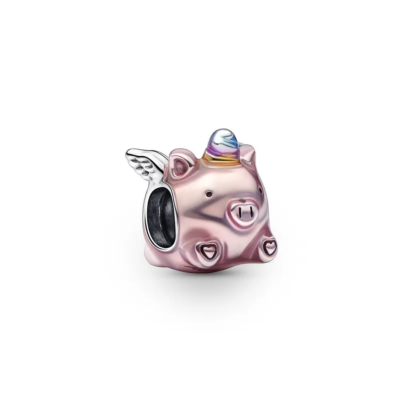 Pandora Vliegende eenhoorn varken bedel zilver 792573C01