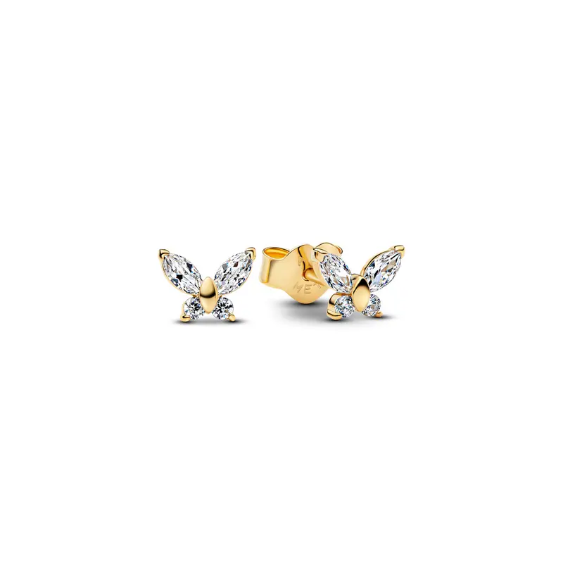 Pandora Vlinder Oorbellen goudverguld 264264C01