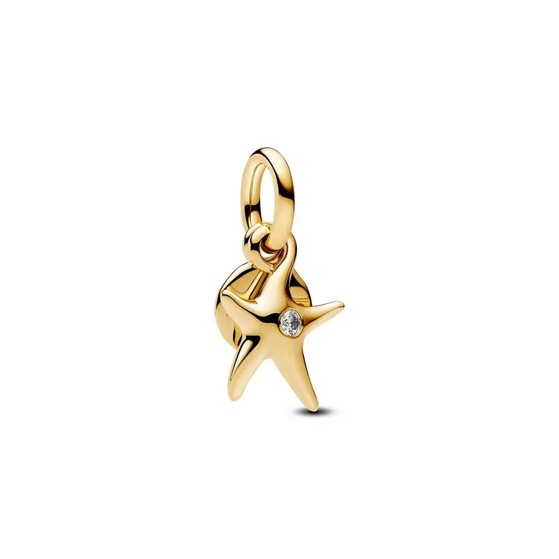 Pandora Zeester Dubbele Hangende Bedel goudverguld 763892C01