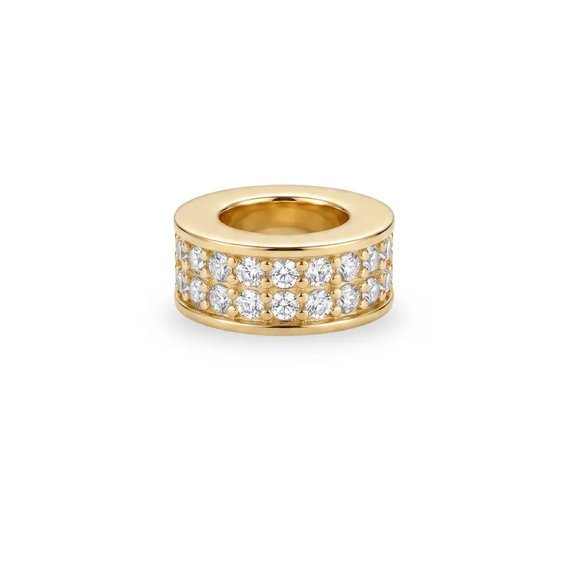 Pavé Charm Lock