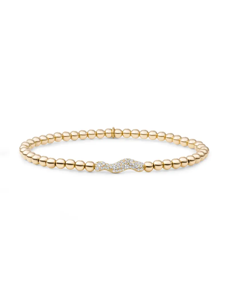Pave Twirl Armband Zirconia