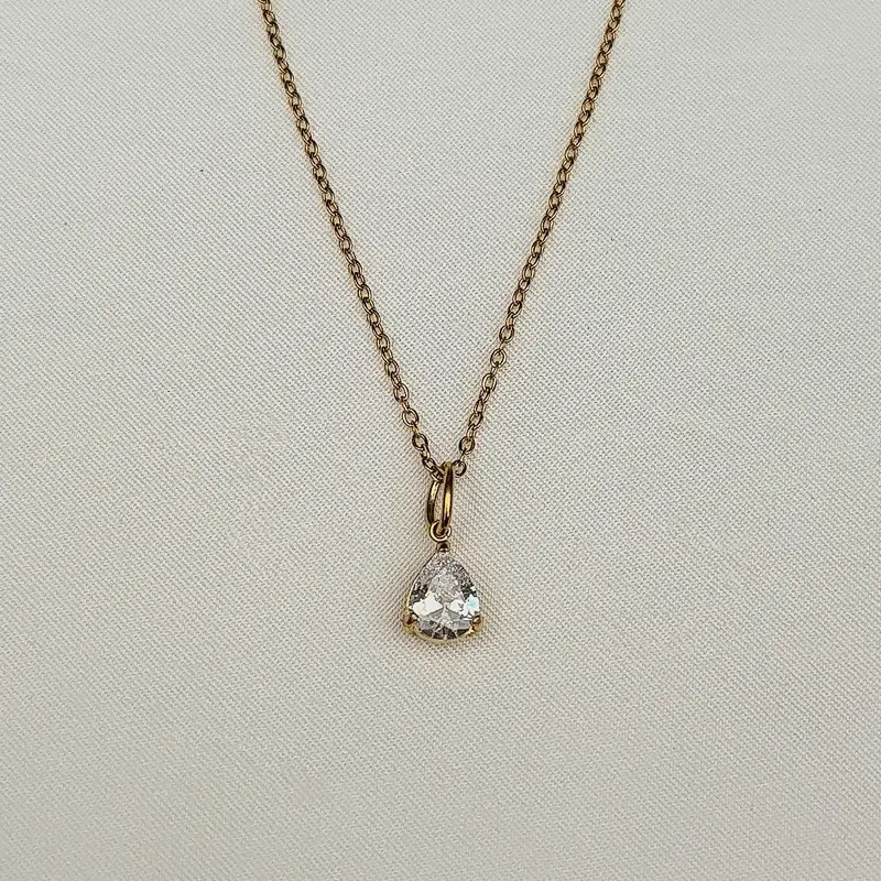 Pear Diamond | Ketting