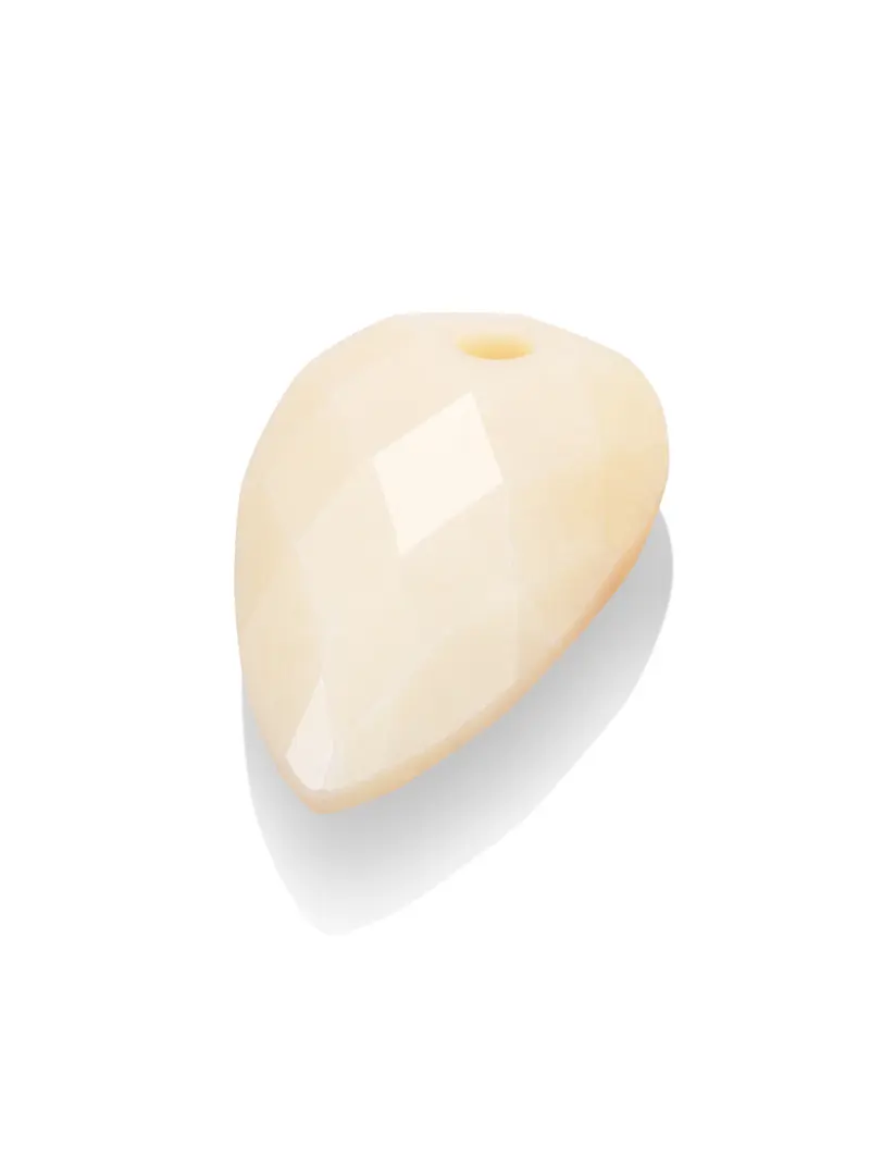 Pendant Edelsteen Blossom Beige Agate