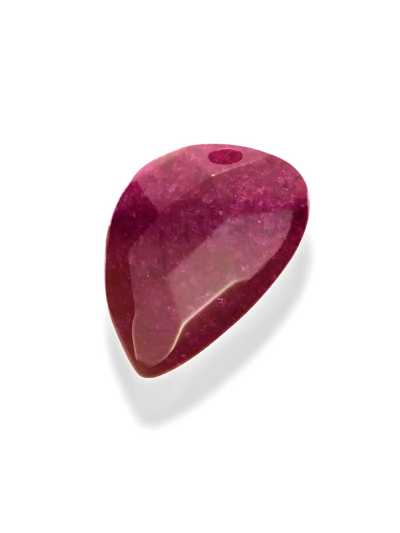 Pendant Edelsteen Blossom Fuchsia Jade