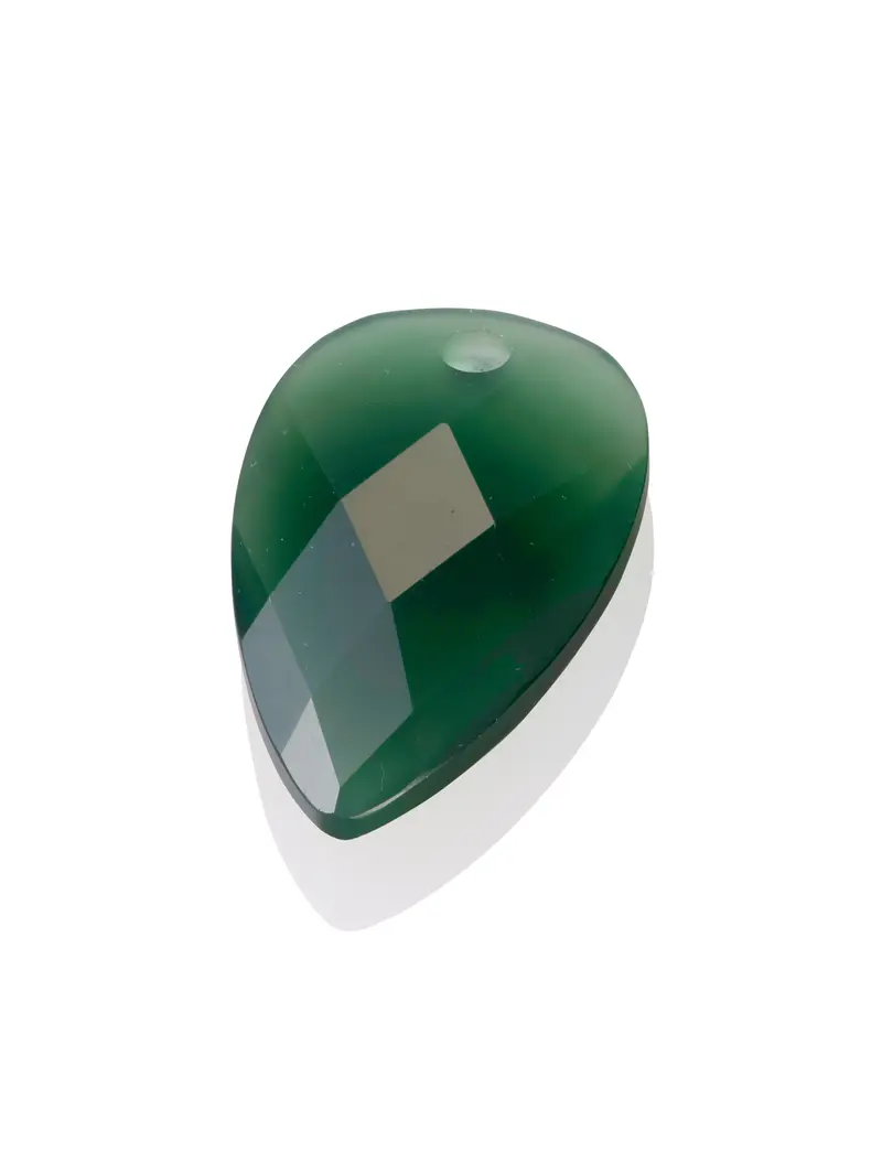 Pendant Edelsteen Blossom Green Onyx