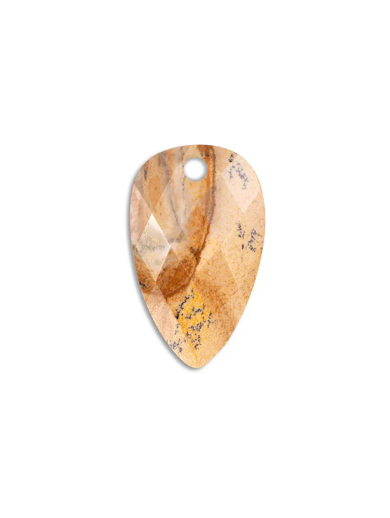 Pendant Edelsteen Blossom Landscape Jasper