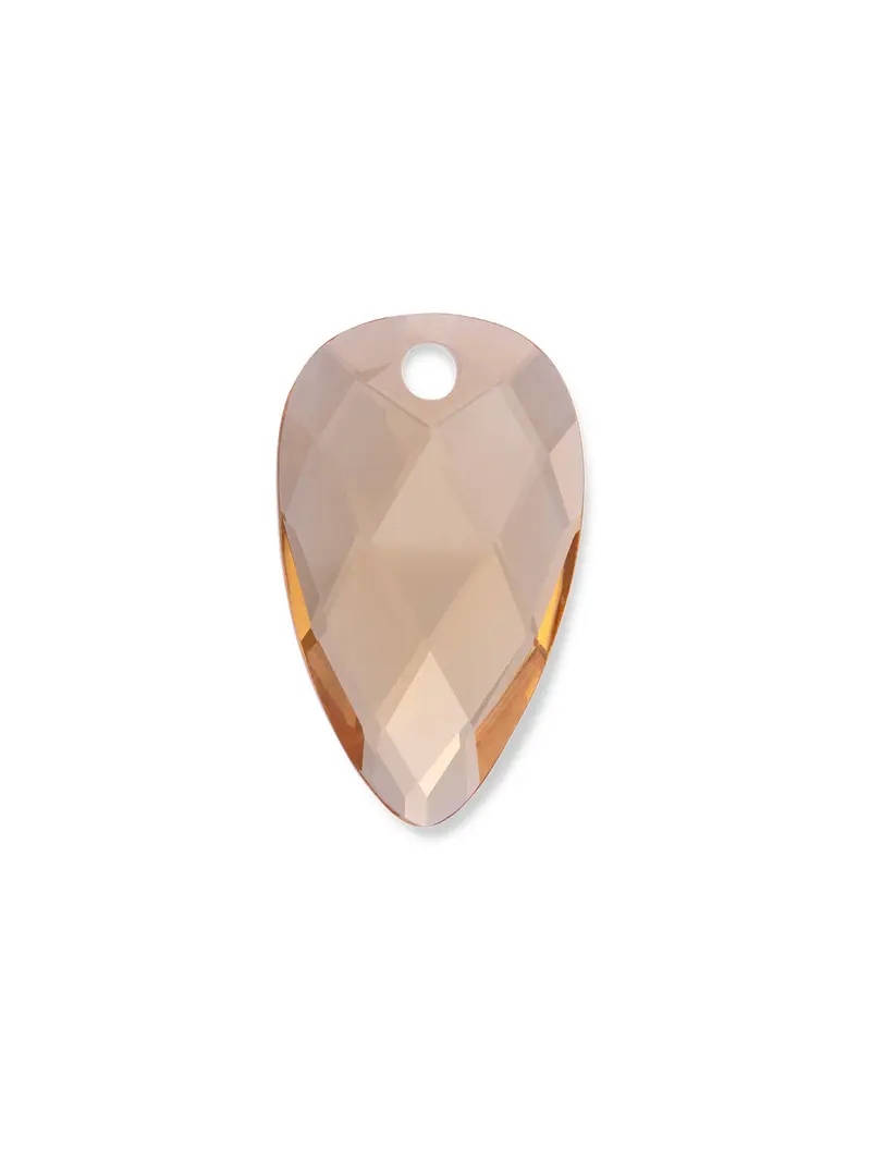 Pendant Edelsteen Blossom Light Gold Citrine Quartz