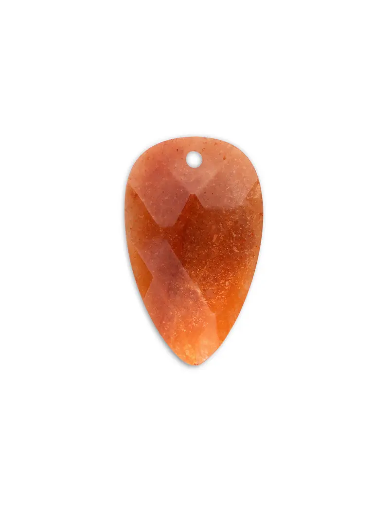 Pendant Edelsteen Blossom Red Aventurine