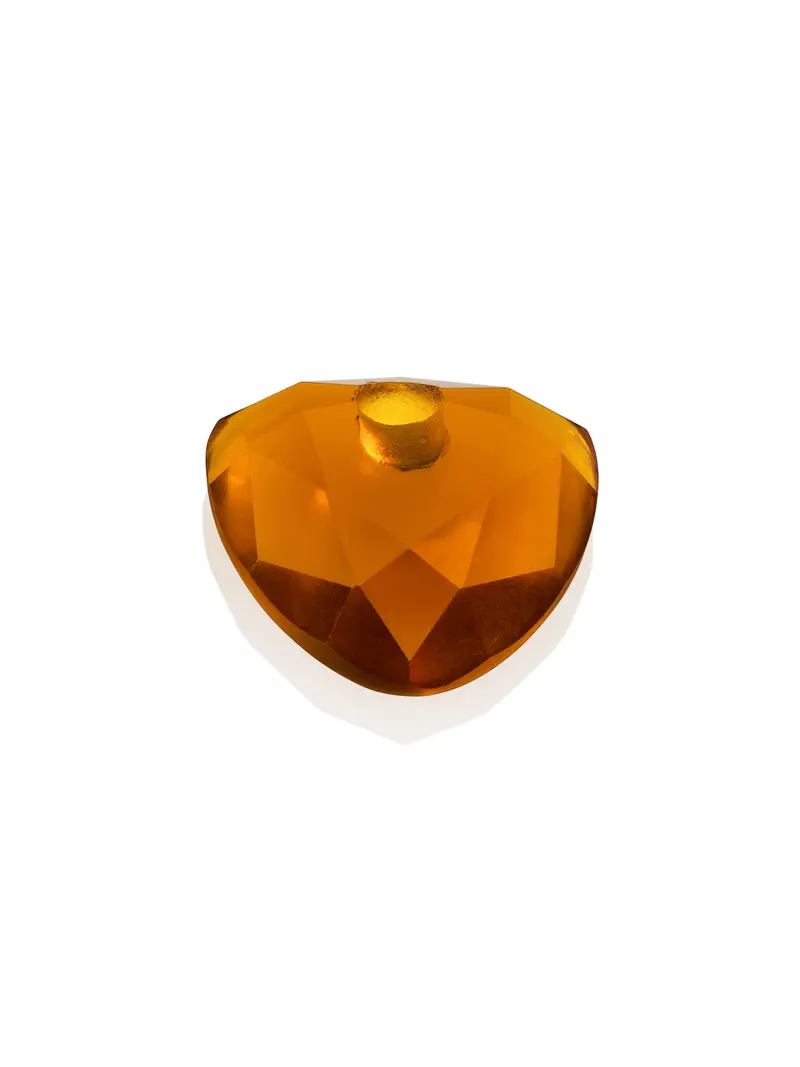 Pendant Edelsteen Citrine Quartz Trillion Cut