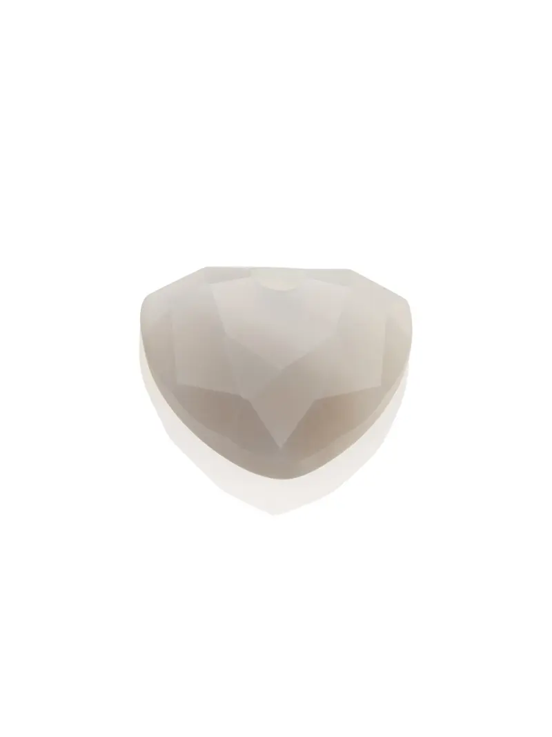 Pendant Edelsteen Grey Agate Trillion Cut