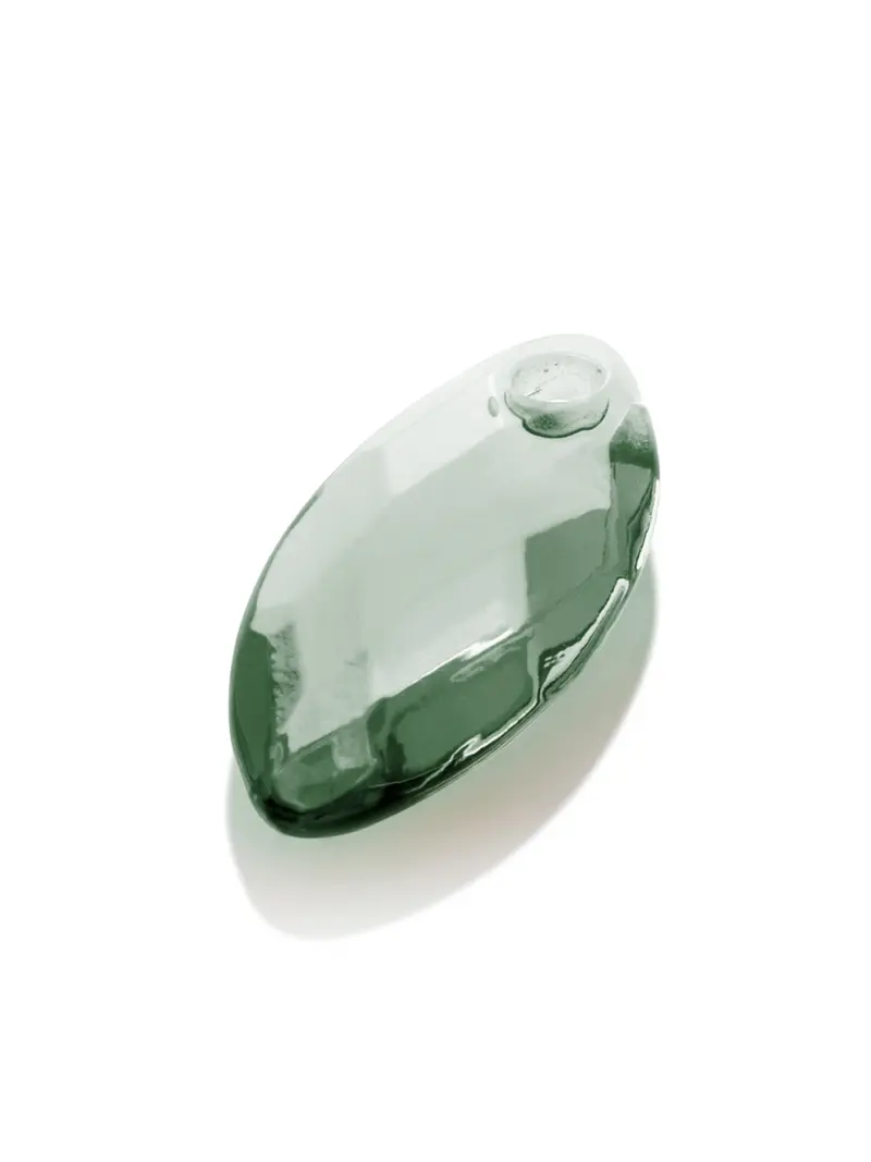 Pendant Edelsteen Leaf Green Amethyst