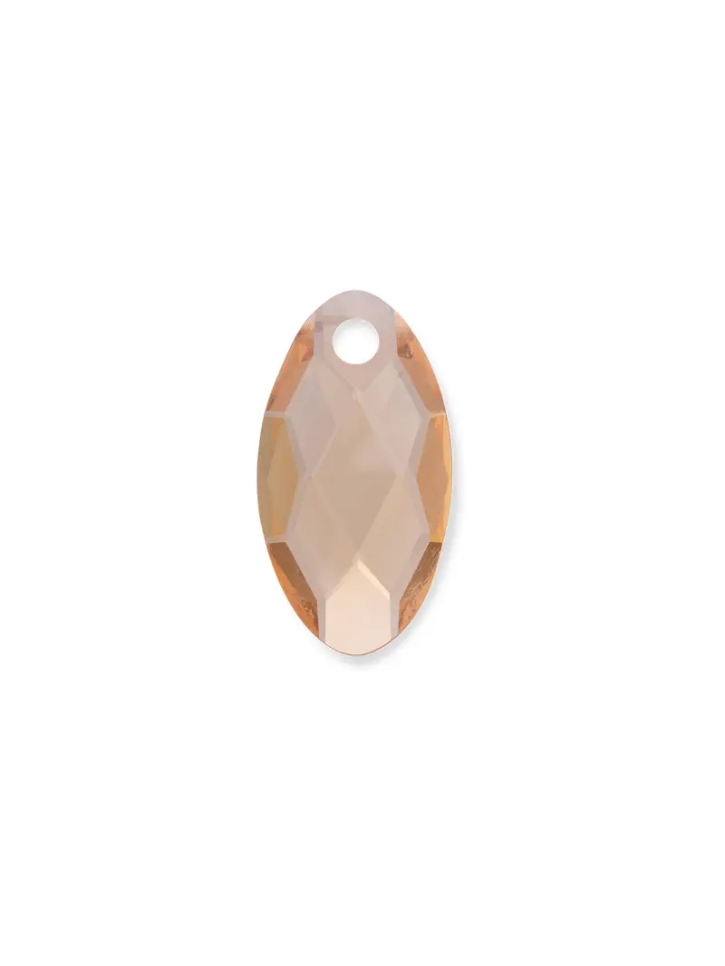 Pendant Edelsteen Leaf Light Gold Citrine Quartz