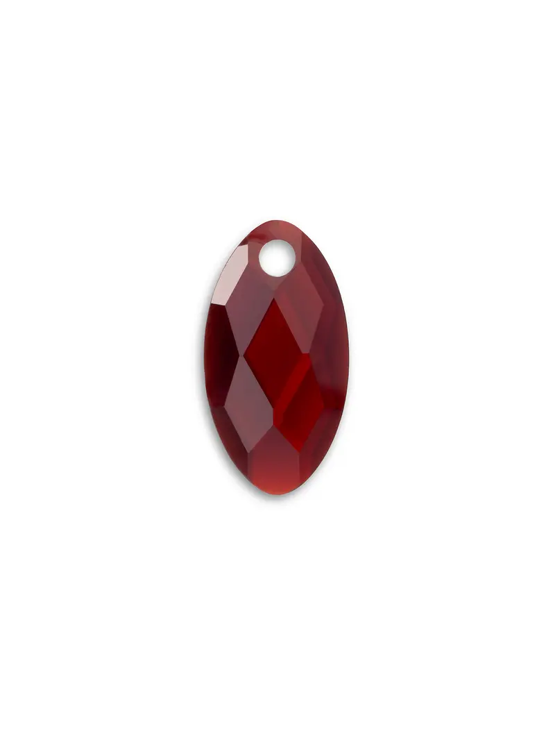Pendant Edelsteen Leaf Ruby Quartz