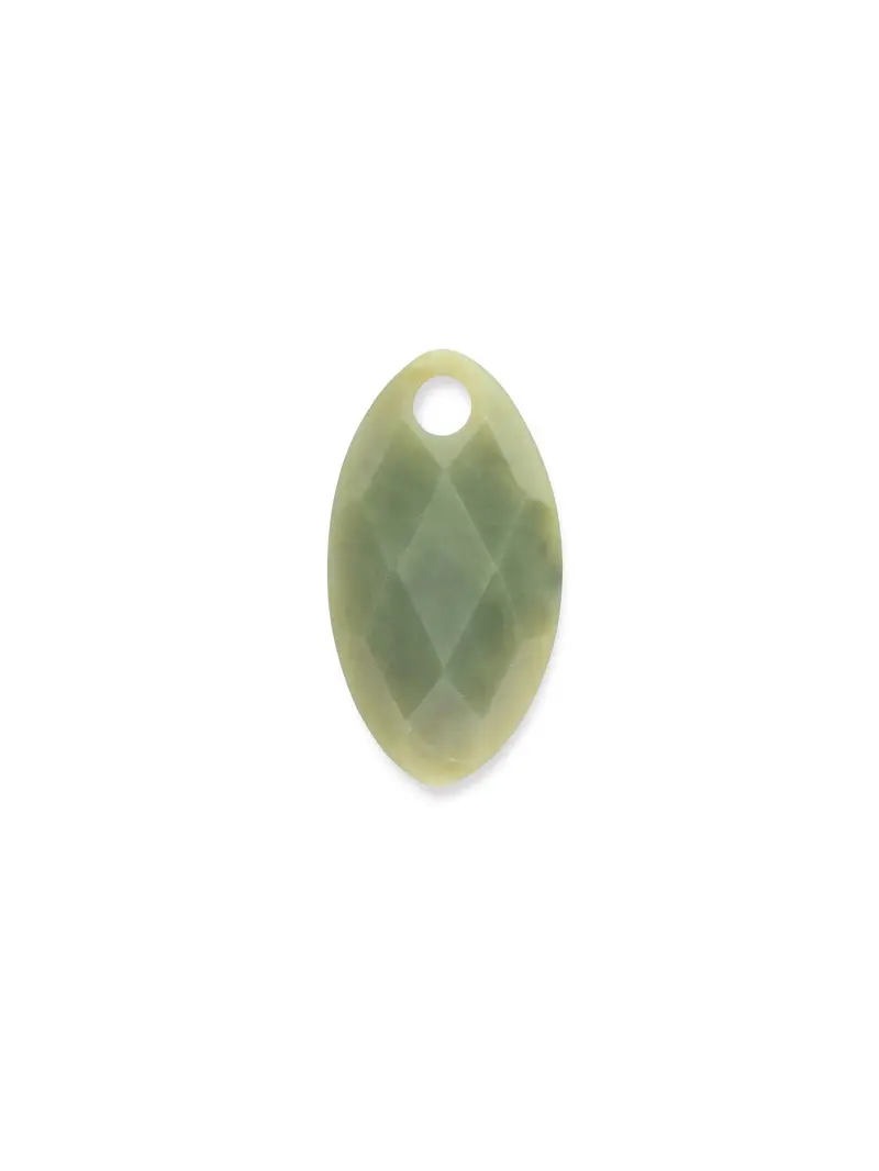 Pendant Edelsteen Leaf Southern Jade