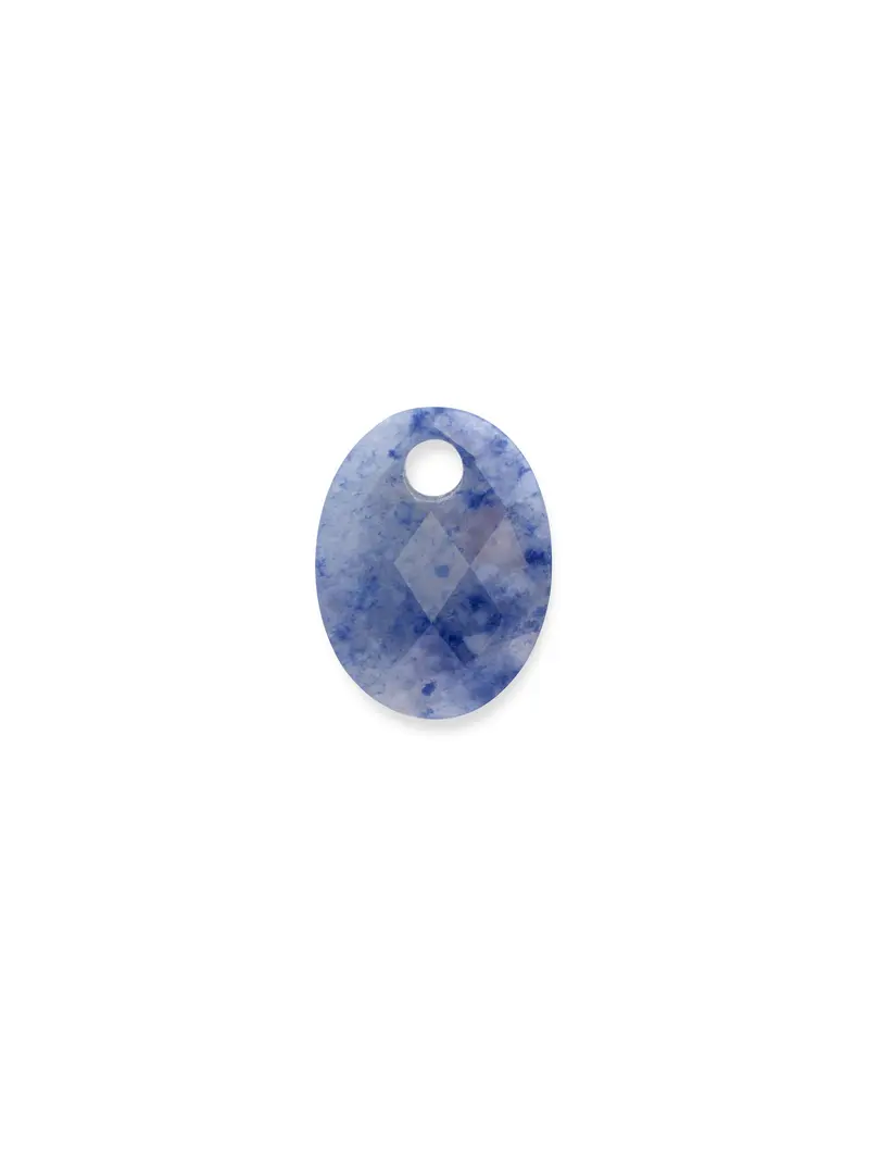 Pendant Edelsteen Medium Oval Blue Aventurine