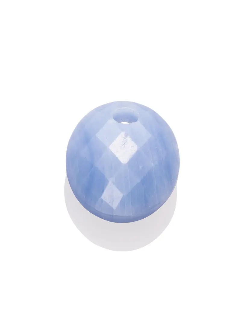 Pendant Edelsteen Medium Oval Blue Lace Agate