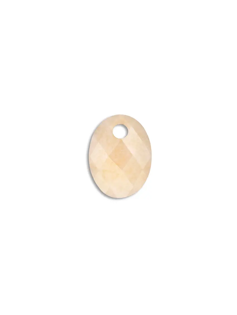 Pendant Edelsteen Medium Oval Buttery Jade
